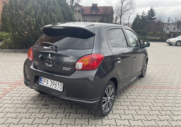 Mitsubishi Space Star cena 22500 przebieg: 95000, rok produkcji 2013 z Pabianice małe 92